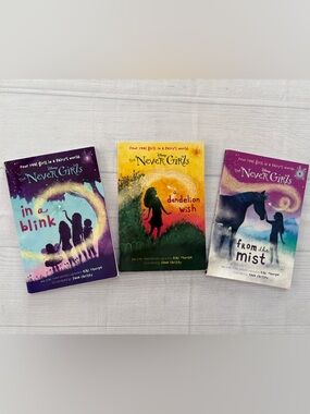 Disney The Never Girls: books 1, 3, 4